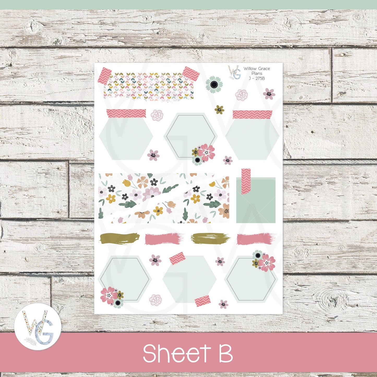 Journaling Stickers • Planner Stickers • JOUR-275