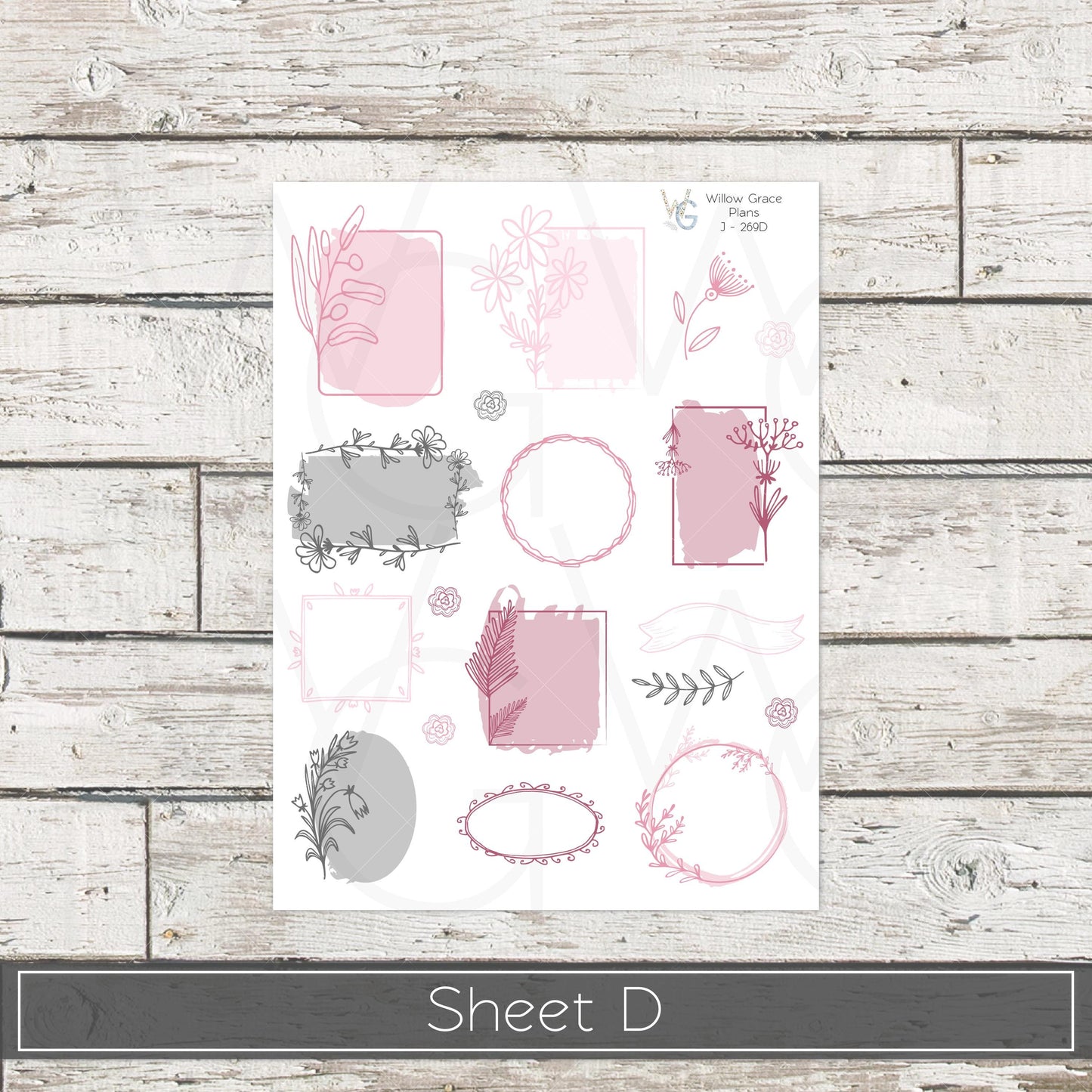 Journaling Stickers • Planner Stickers • JOUR-269