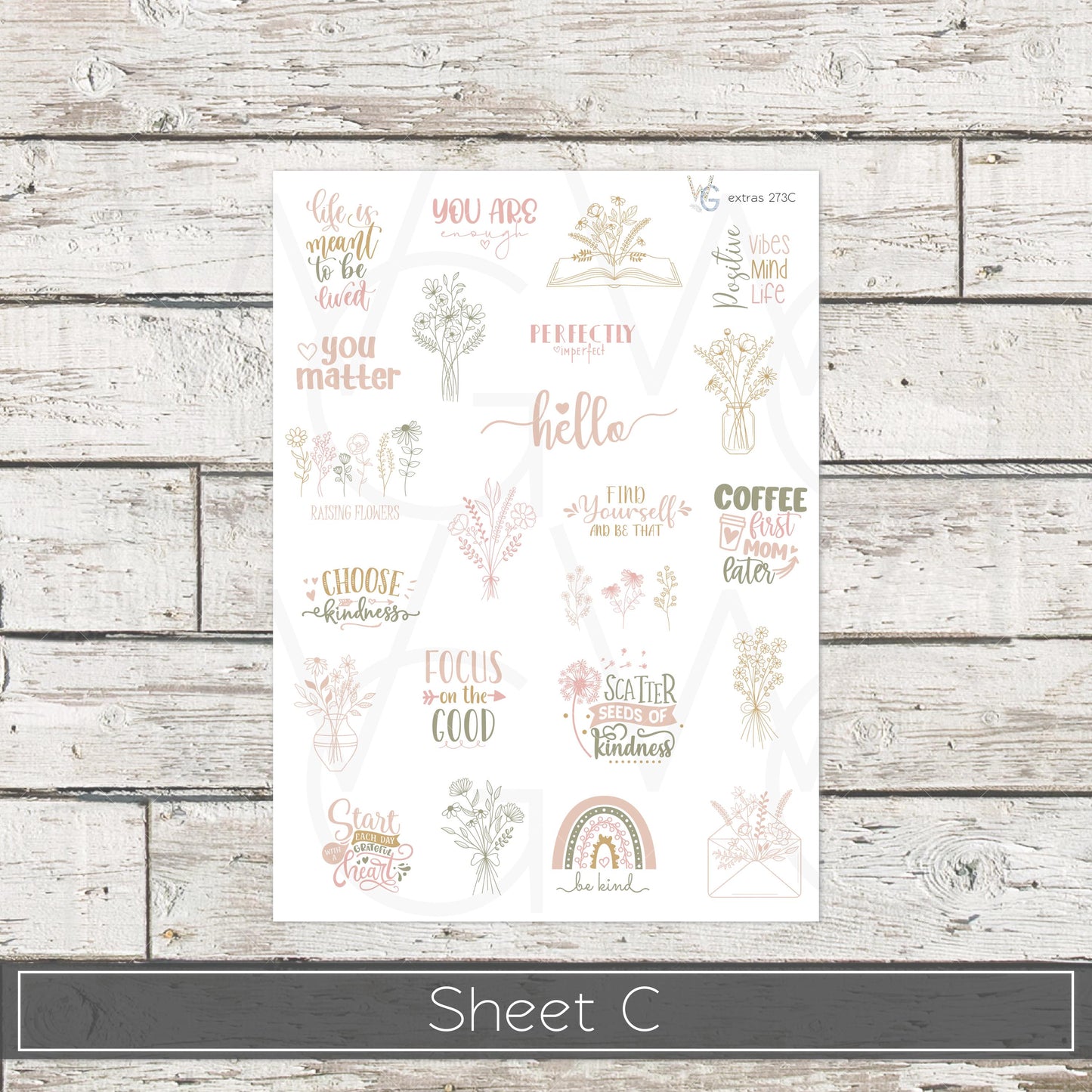 Planner Stickers • Extras • Icons • Planner Stickers • EX-273