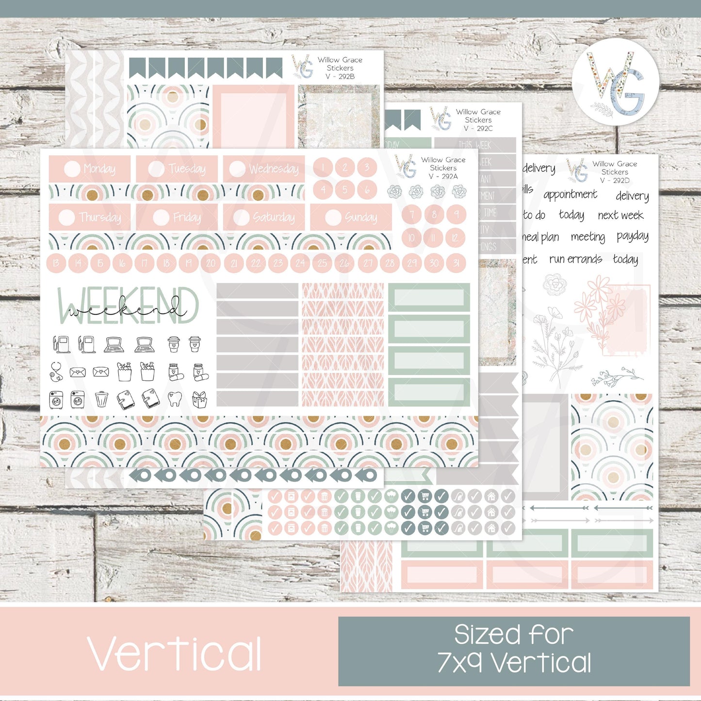 EC 7x9 Vertical Sticker Kit β’ ECV7-292