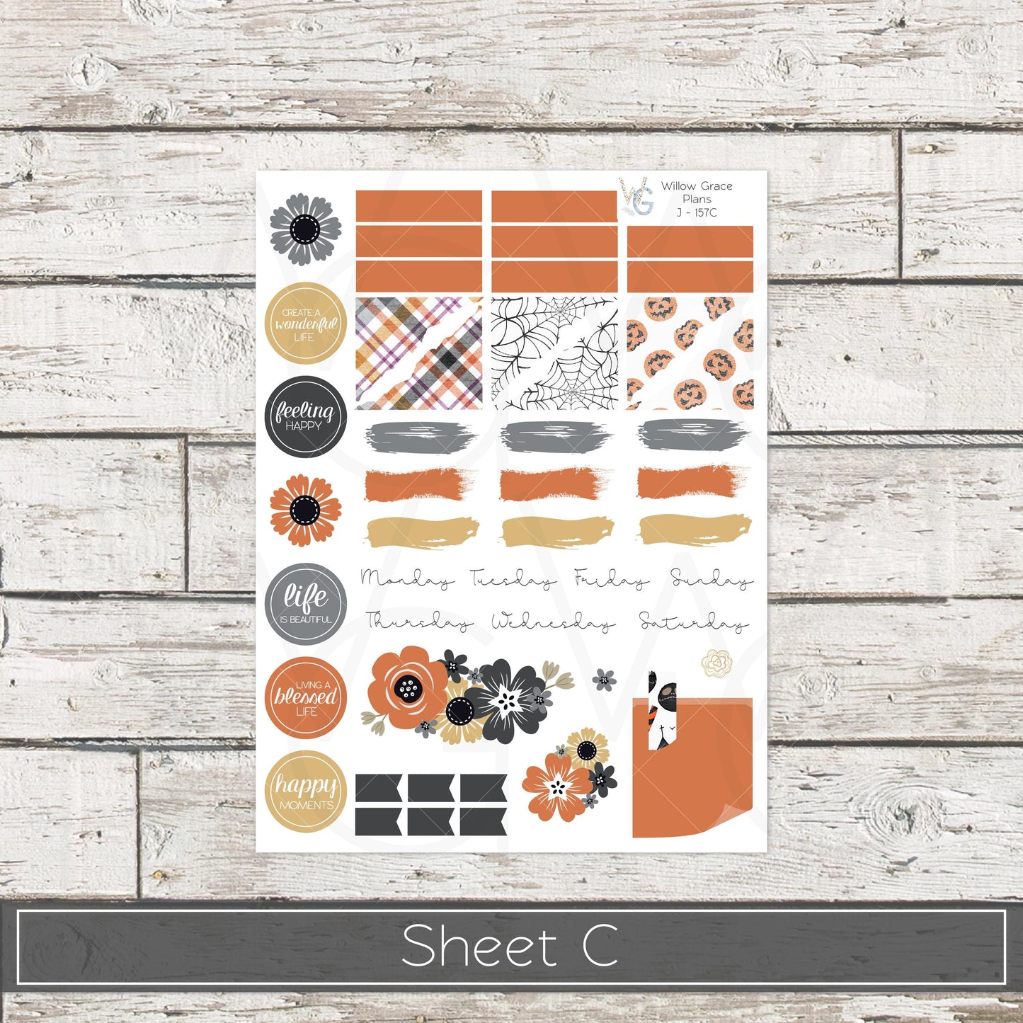 Journaling Stickers • Planner Stickers • JOUR-157