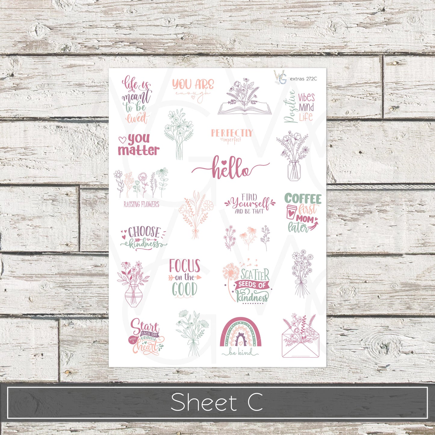 Planner Stickers • Extras • Icons • Planner Stickers • EX-272