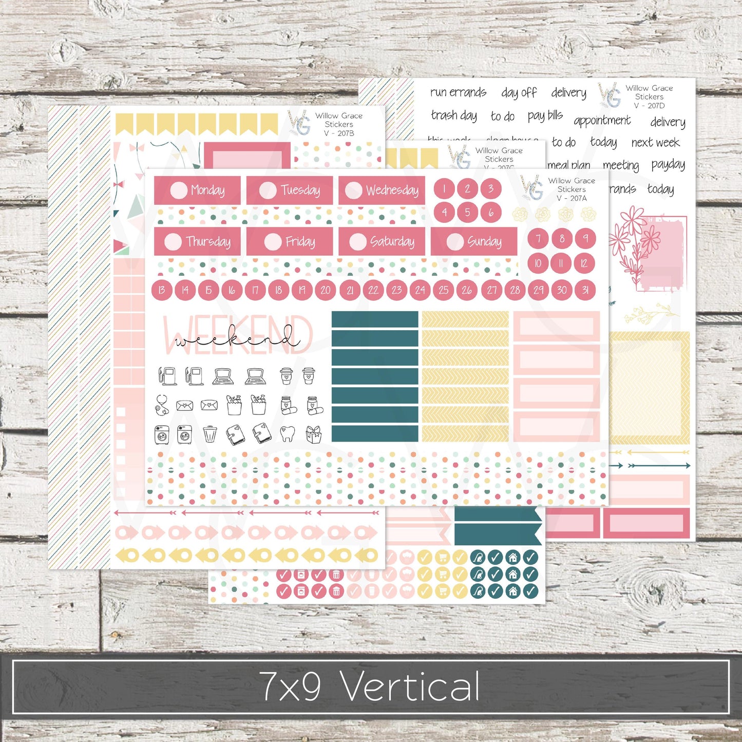 EC 7x9 Vertical Sticker Kit β’ ECV7-207