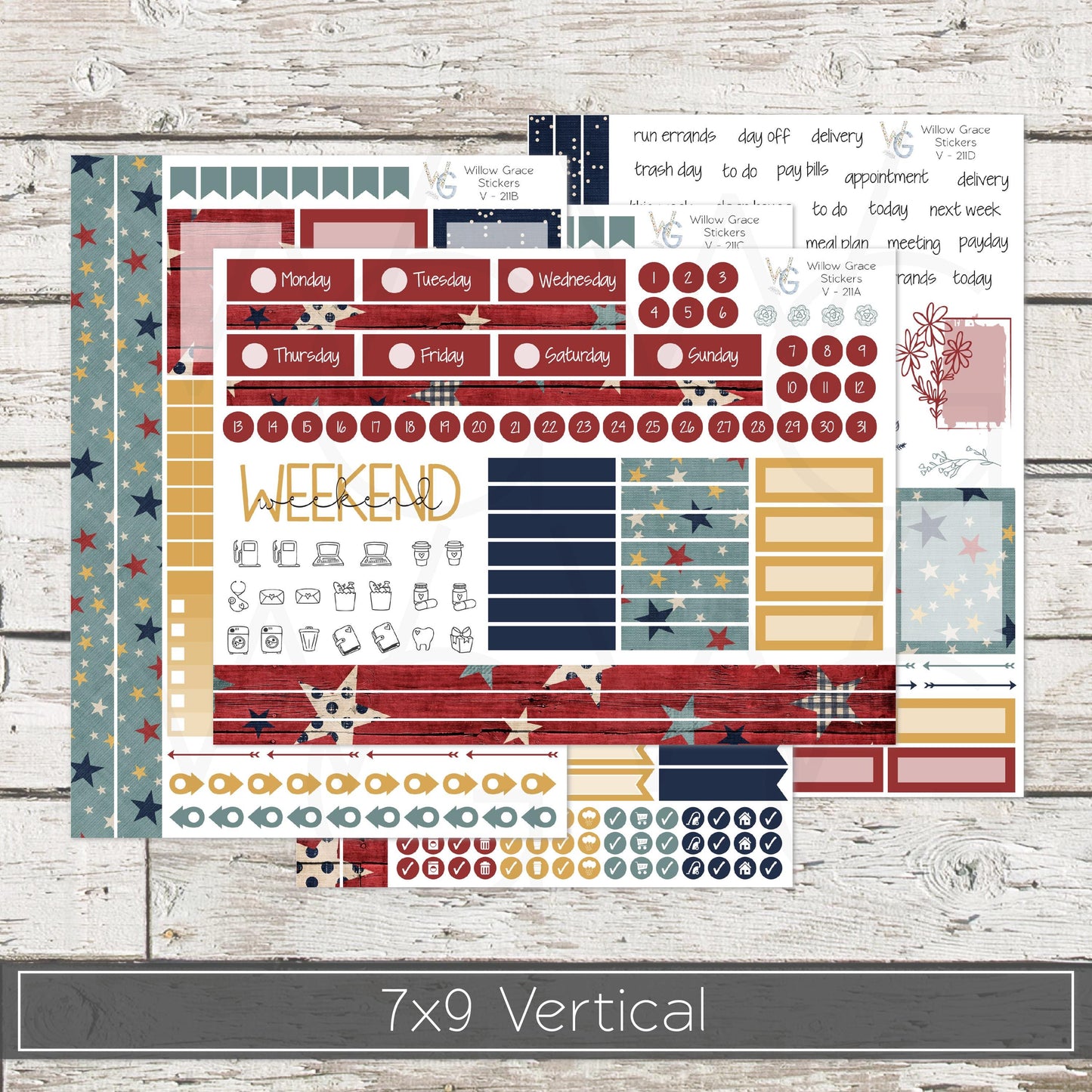 EC 7x9 Vertical Sticker Kit β’ ECV7-211