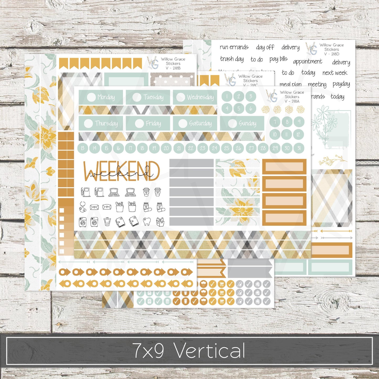 EC 7x9 Vertical Sticker Kit β’ ECV7-218
