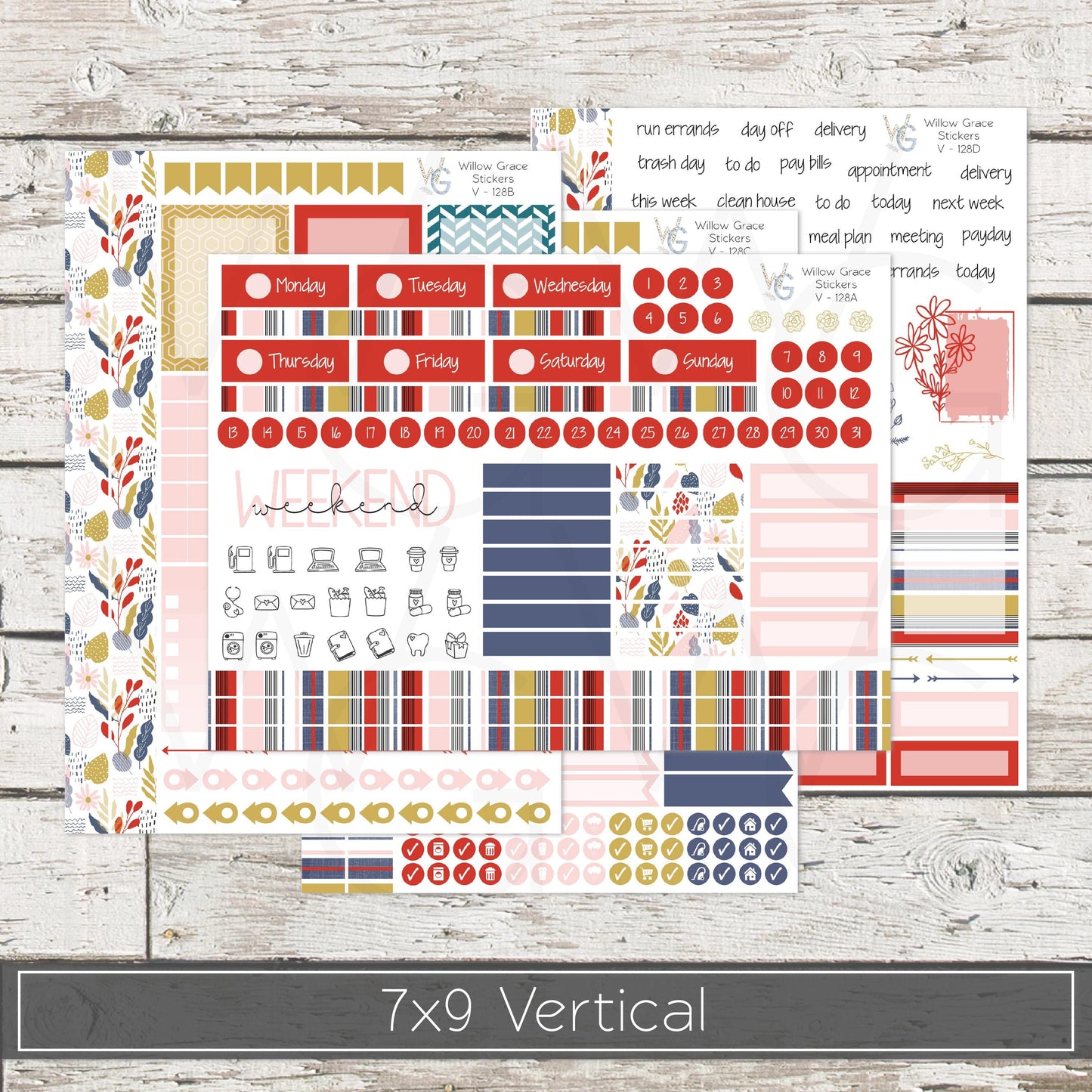 EC 7x9 Vertical Sticker Kit β’ ECV7-128