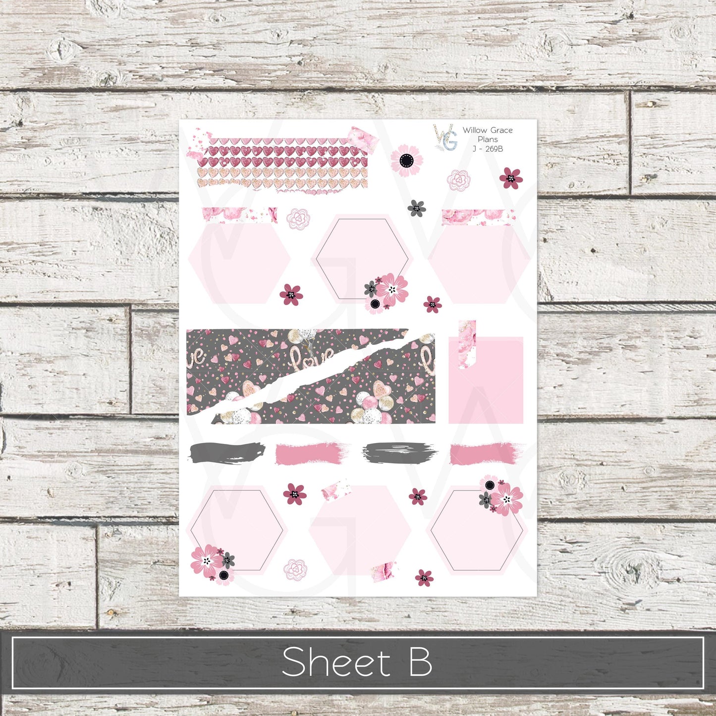 Journaling Stickers • Planner Stickers • JOUR-269