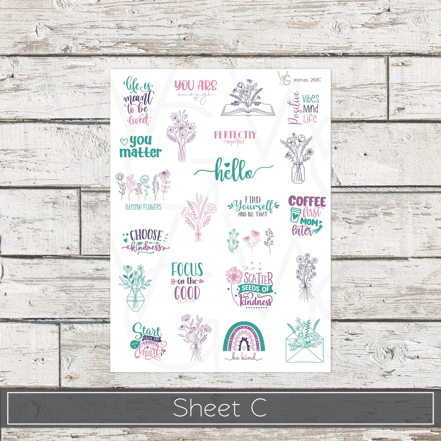 Planner Stickers • Extras • Icons • Planner Stickers • EX-268