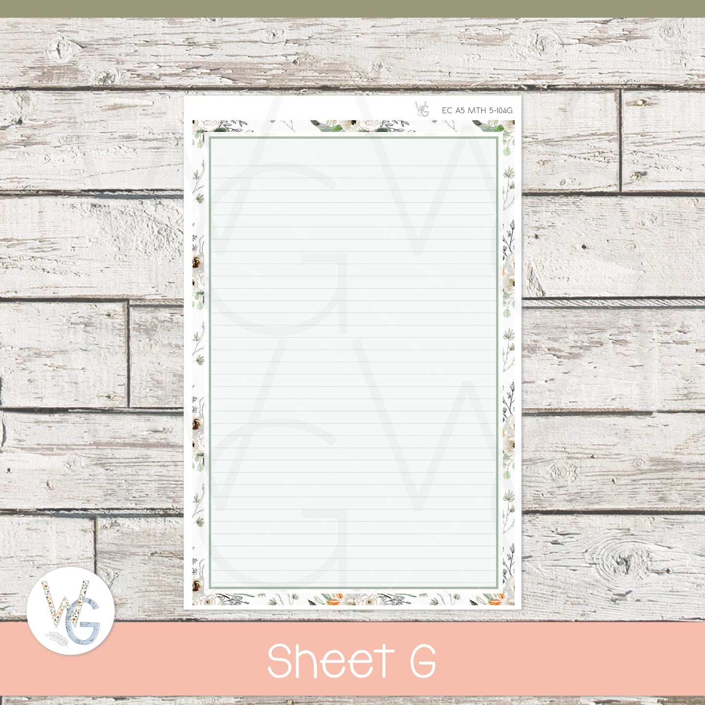 EC A5 Daily Duo Sticker Kit β’ DD5-104