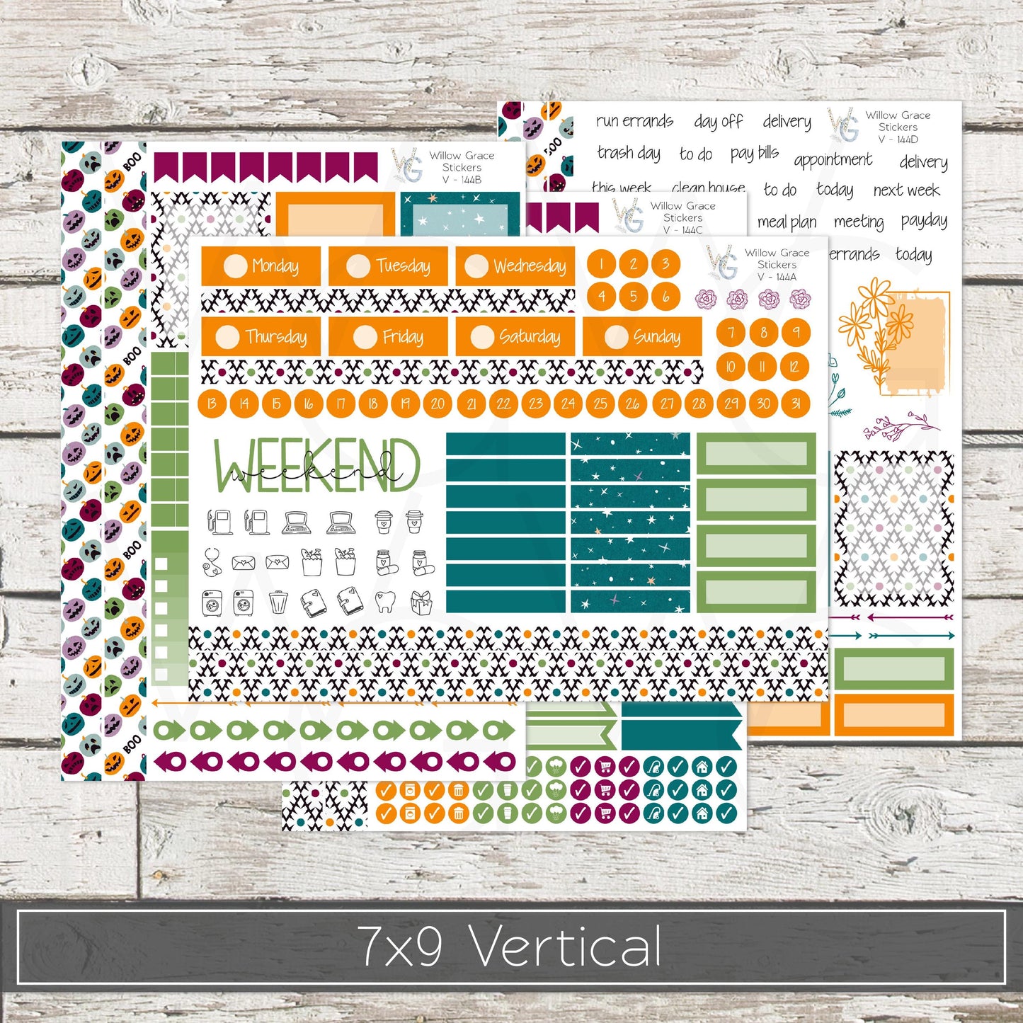 EC 7x9 Vertical Sticker Kit β’ ECV7-144