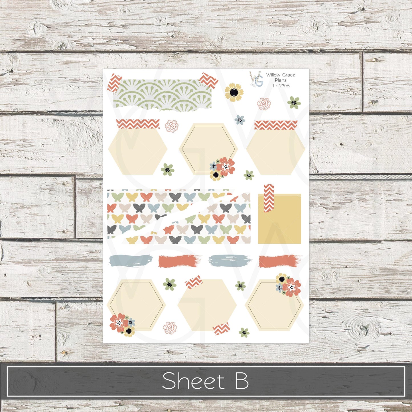 Journaling Stickers • Planner Stickers • JOUR-230