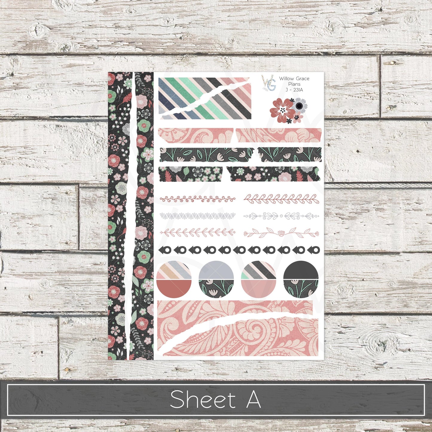 Journaling Stickers • Planner Stickers • JOUR-231