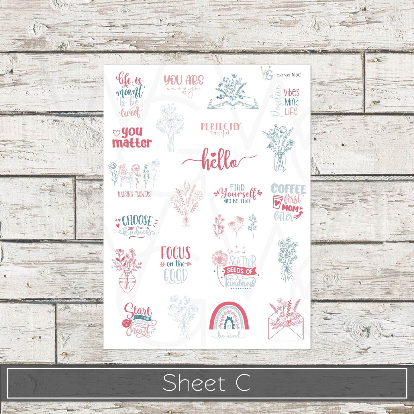 Planner Stickers • Extras • Icons • Planner Stickers • EX-165