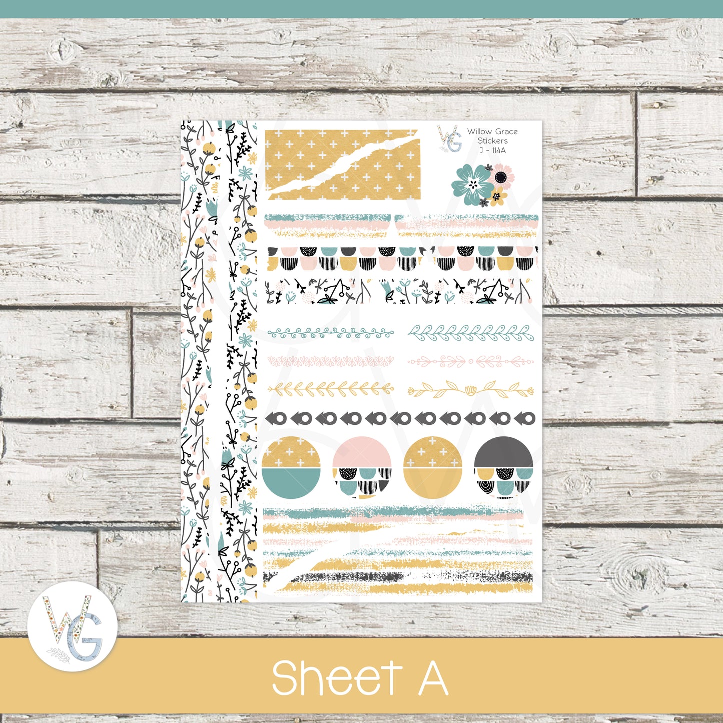 Journaling Stickers • Planner Stickers • JOUR-114