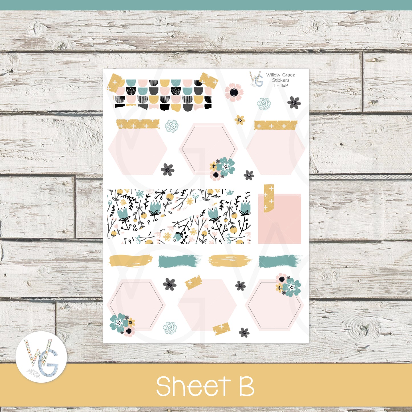 Journaling Stickers • Planner Stickers • JOUR-114