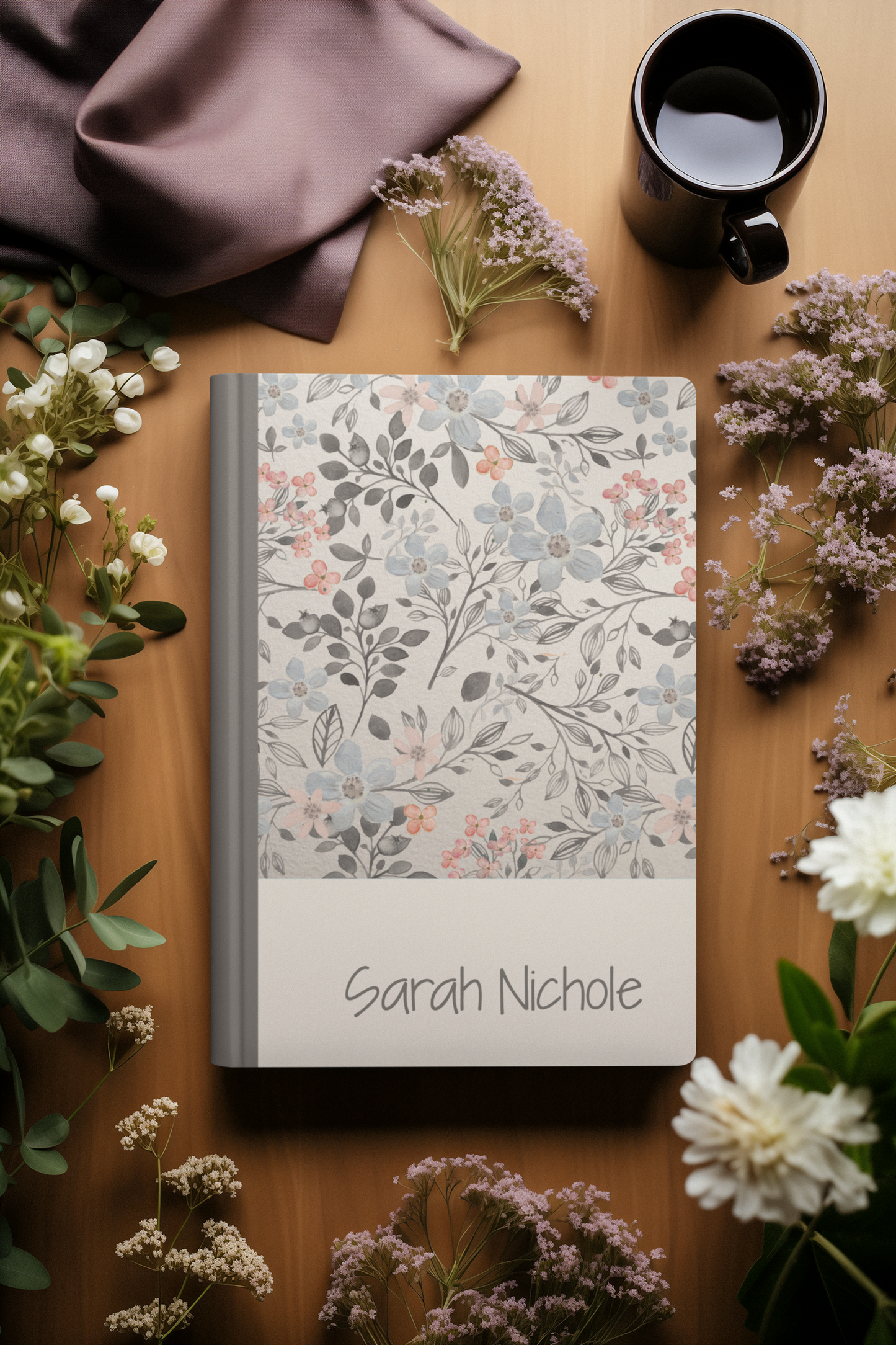 2026 Weekly Personalized Planner | Vertical Weekly Planner | Grid Layout | Vintage Blues