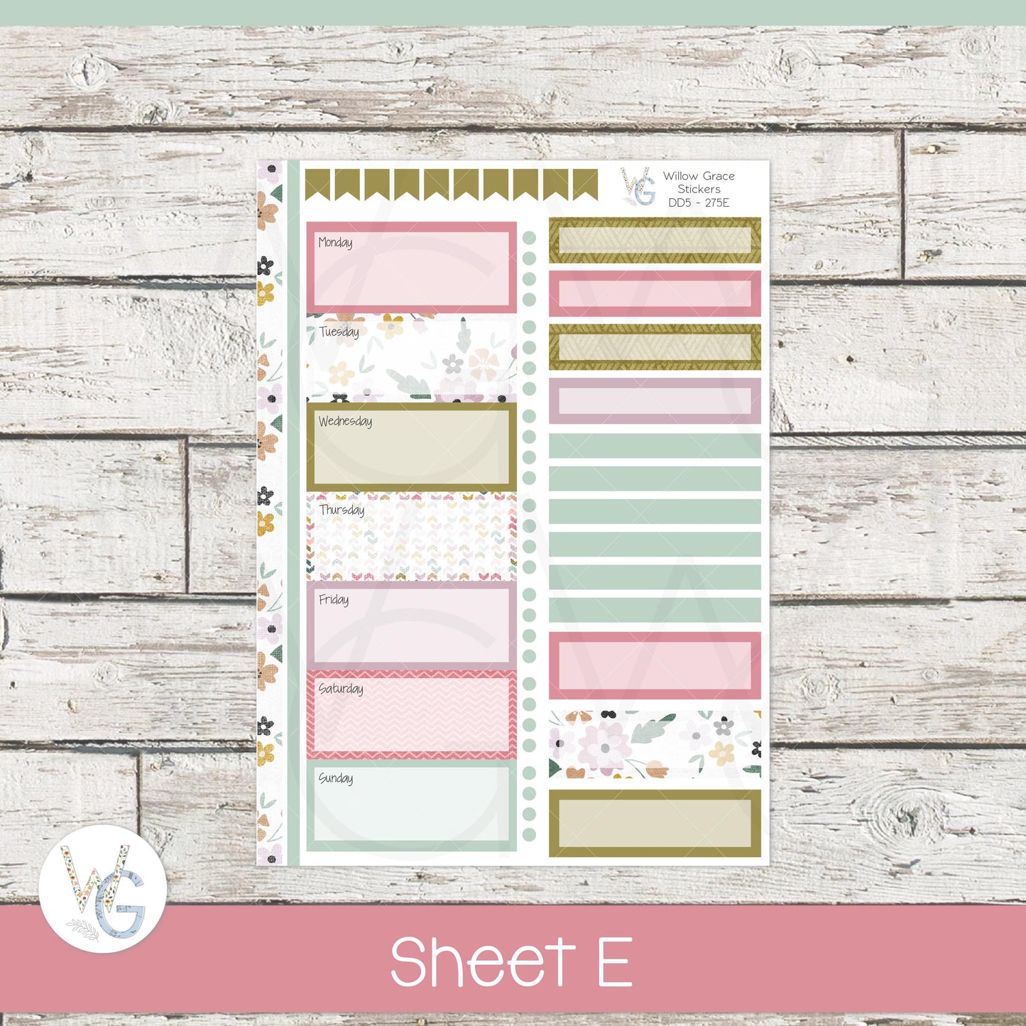 EC A5 Daily Duo Sticker Kit β’ DD5-275