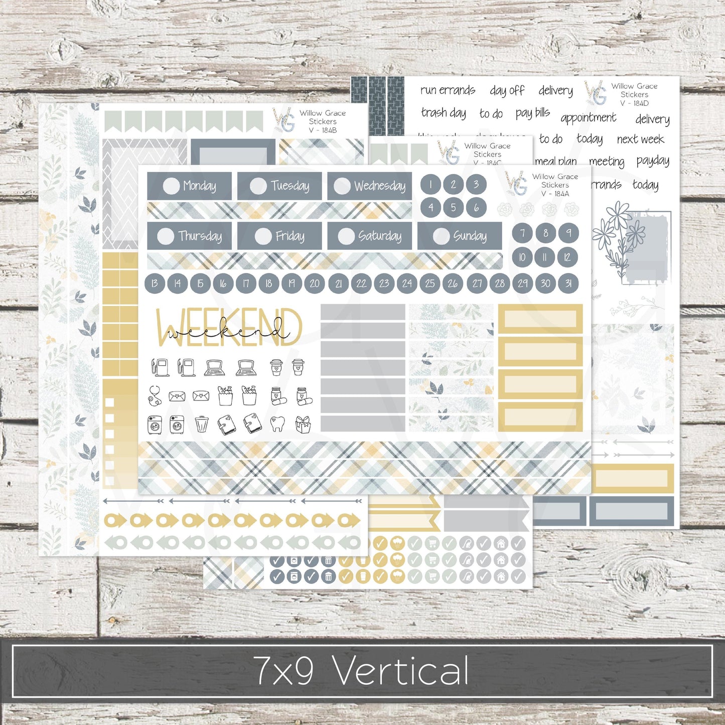 EC 7x9 Vertical Sticker Kit β’ ECV7-184