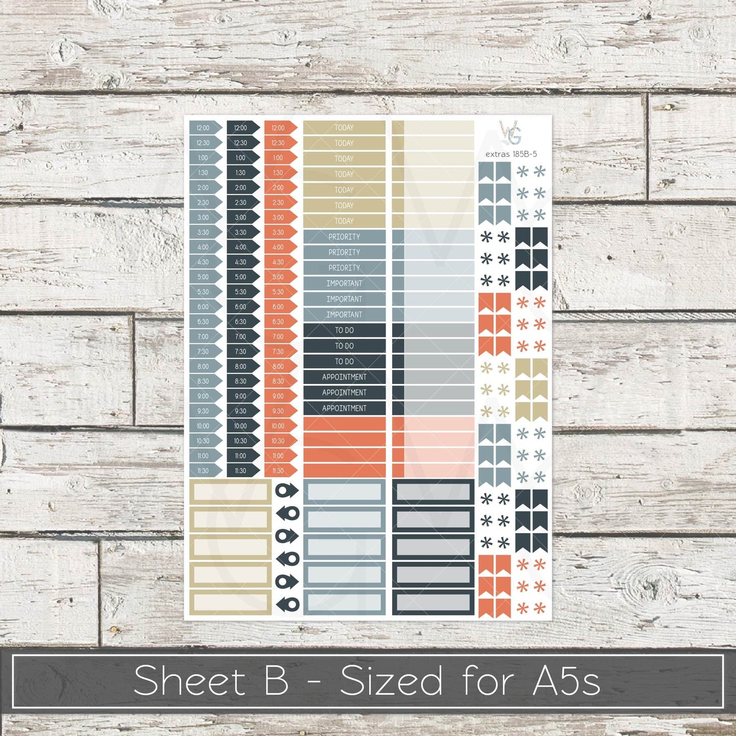 Planner Stickers • Extras • Icons • Planner Stickers • EX-185