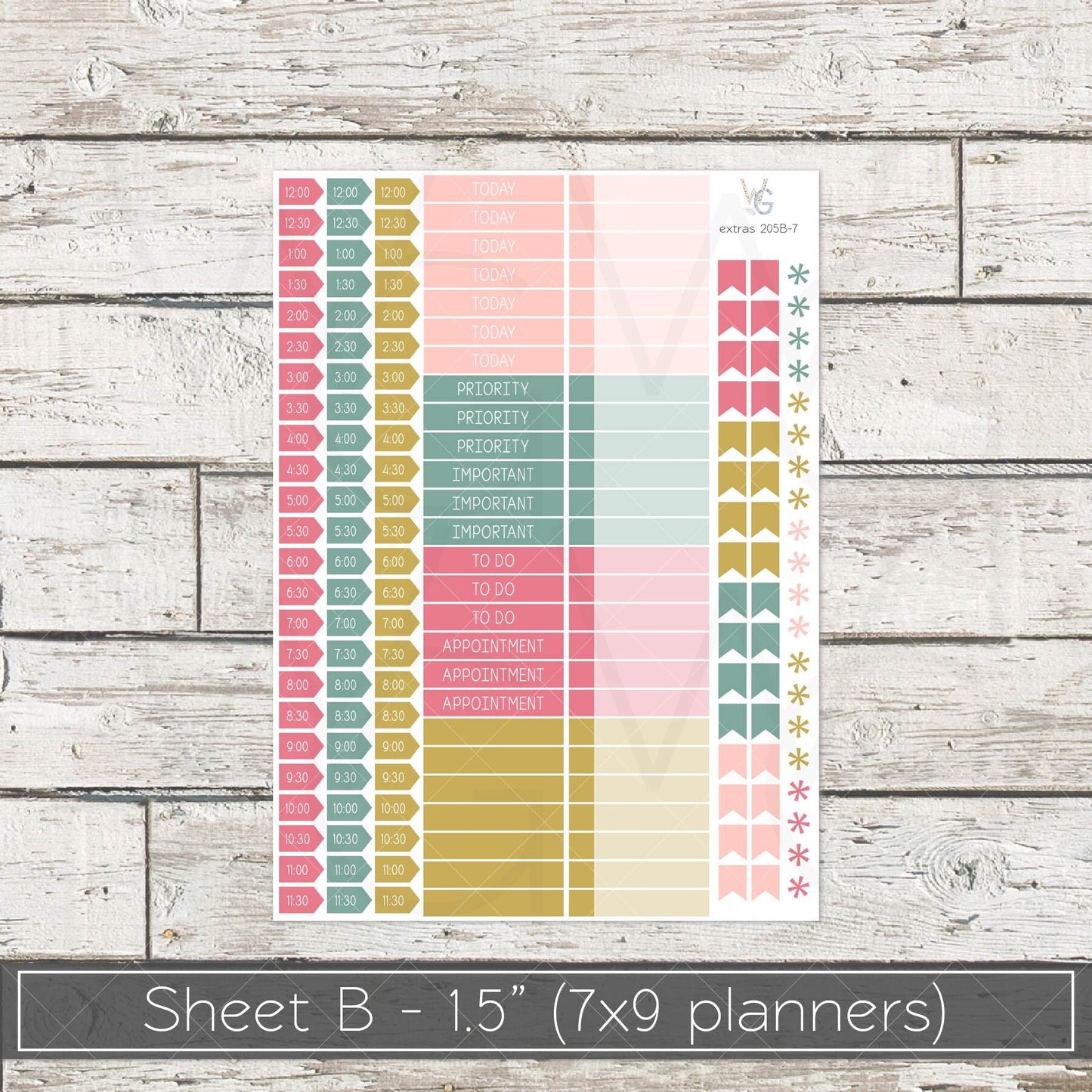 Planner Stickers • Extras • Icons • Planner Stickers • EX-205