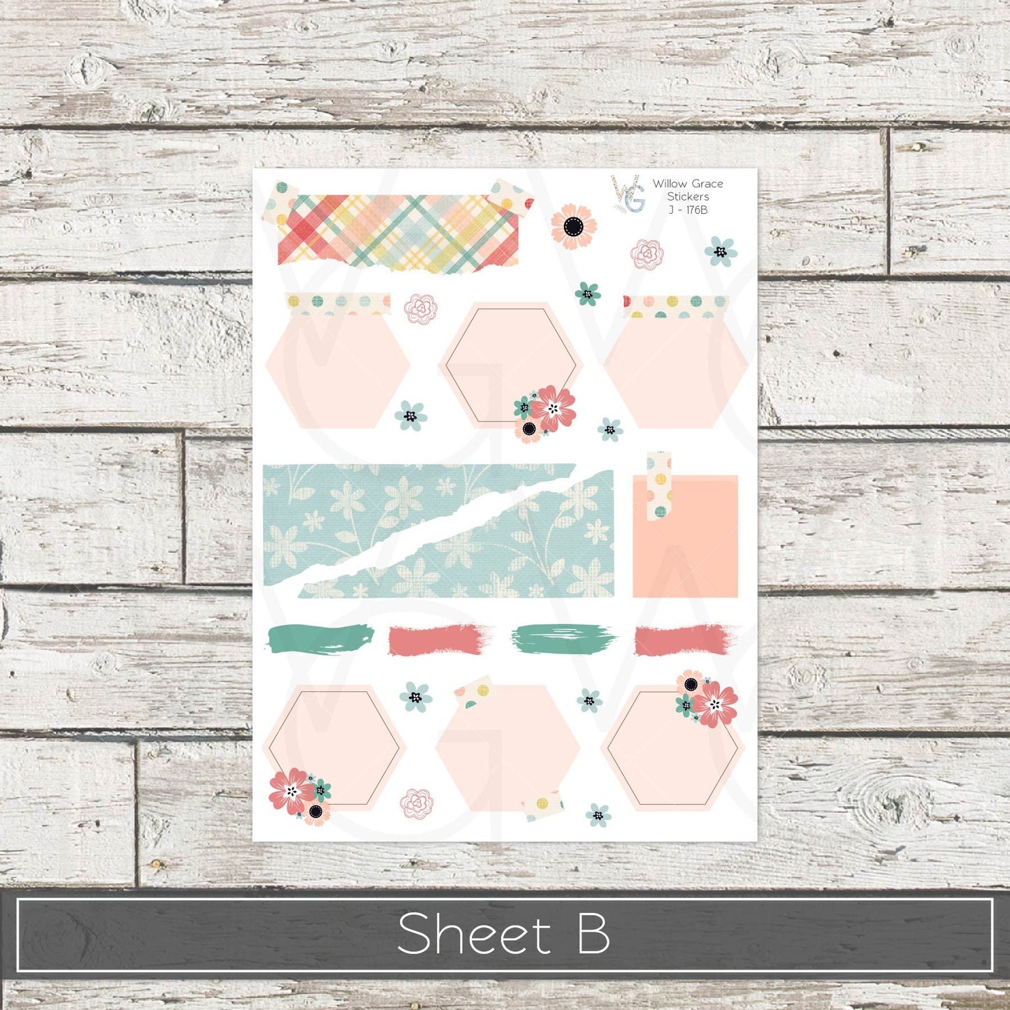 Journaling Stickers • Planner Stickers • JOUR-176