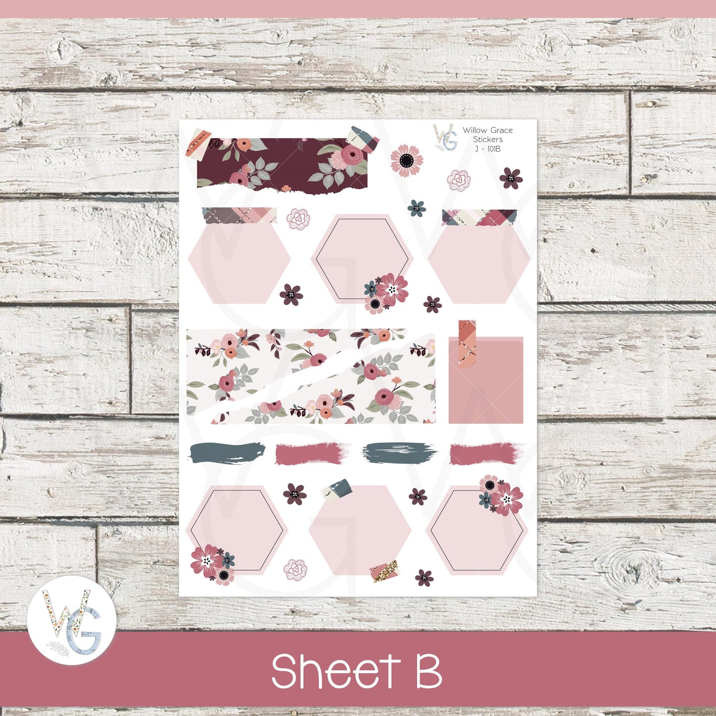 Journaling Stickers • Planner Stickers • JOUR-101