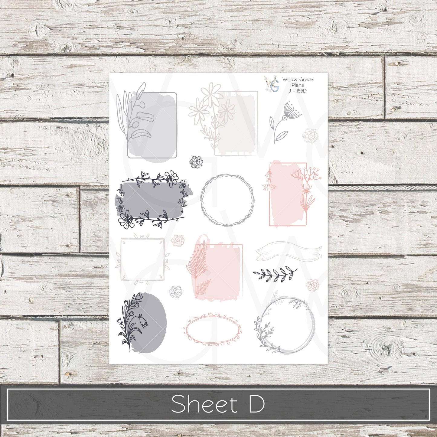 Journaling Stickers • Planner Stickers • JOUR-155
