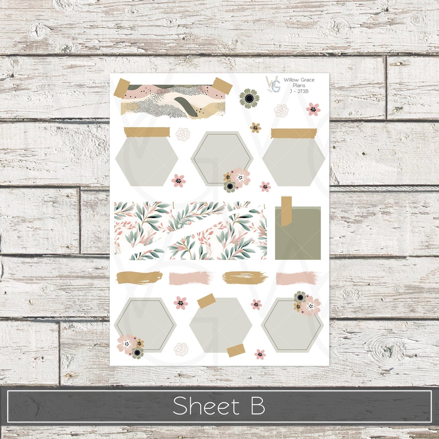 Journaling Stickers • Planner Stickers • JOUR-273