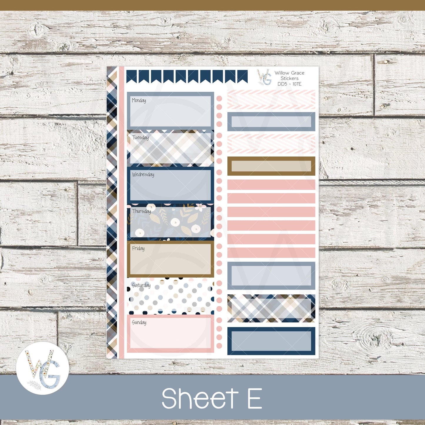 EC A5 Daily Duo Sticker Kit β’ DD5-107