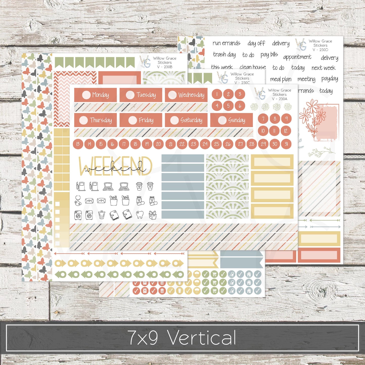EC 7x9 Vertical Sticker Kit β’ ECV7-230