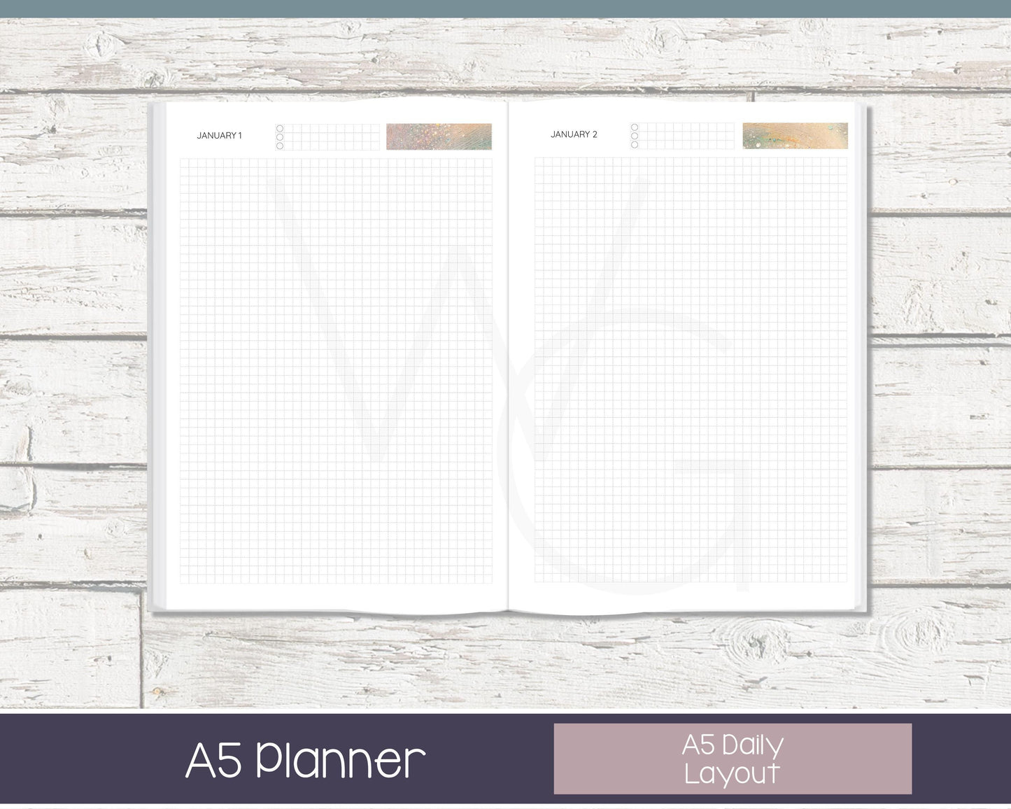 2026 Complete Personalized Planner | Month, Week, Day Planner | Grid Layout | In the Stars