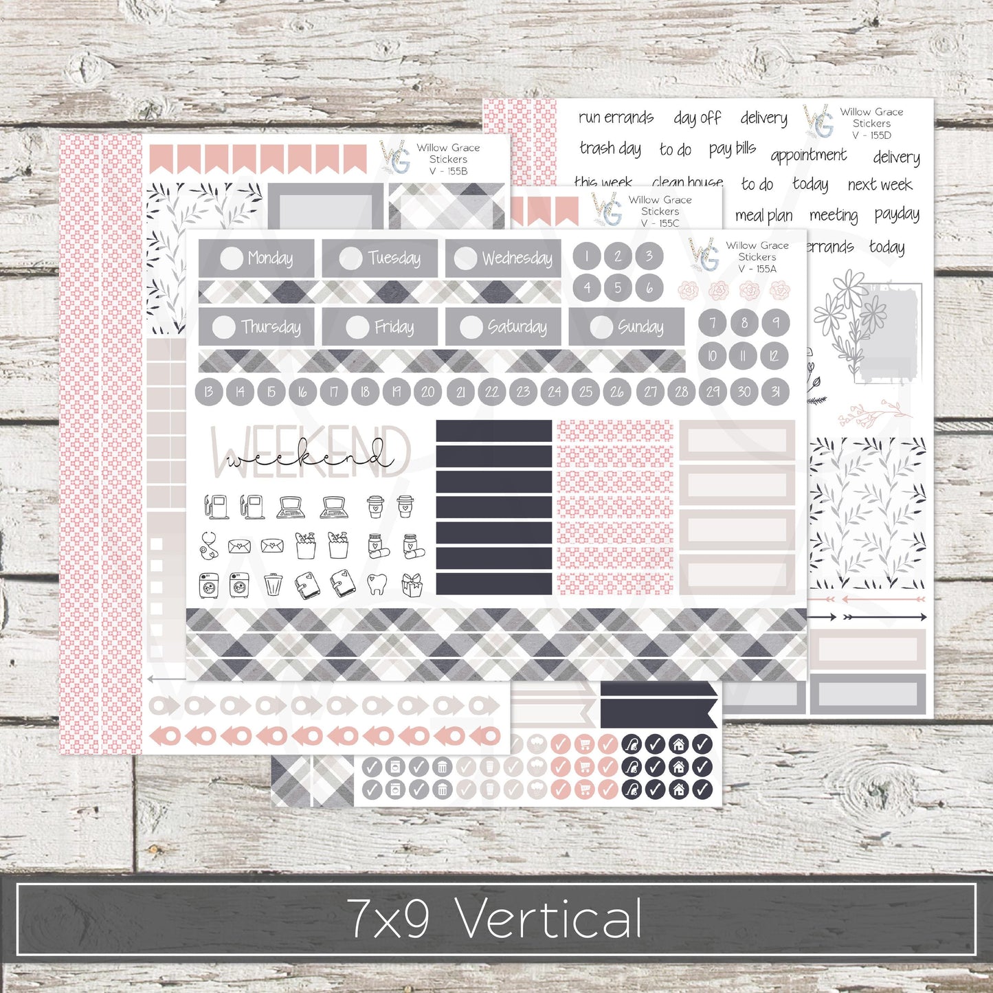 EC 7x9 Vertical Sticker Kit • ECV7-155