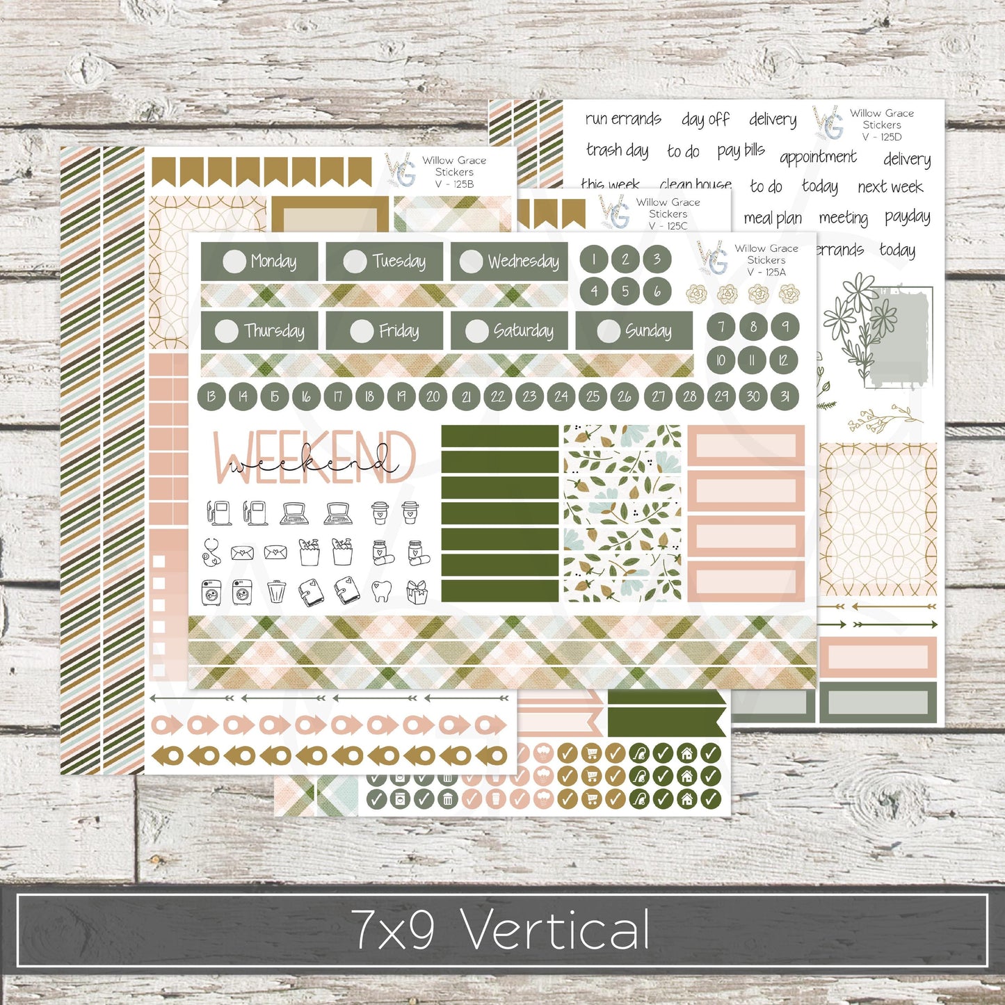 EC 7x9 Vertical Sticker Kit • ECV7-125