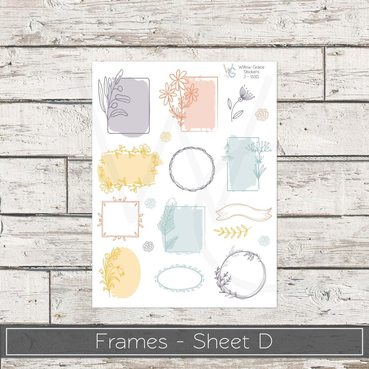 Journaling  Stickers • Planner Stickers • JOUR-133