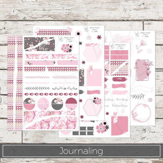 Journaling  Stickers • Planner Stickers • JOUR-269