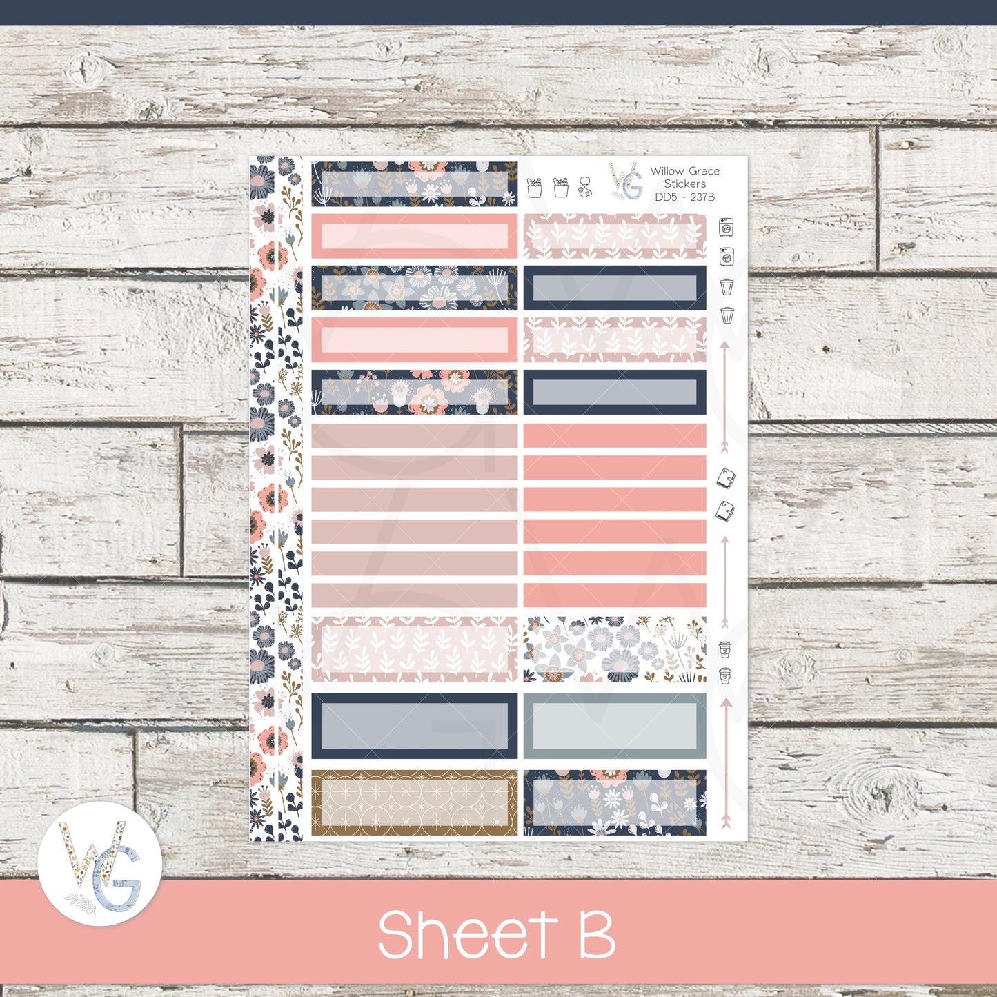 EC A5 Daily Duo Sticker Kit • DD5-237