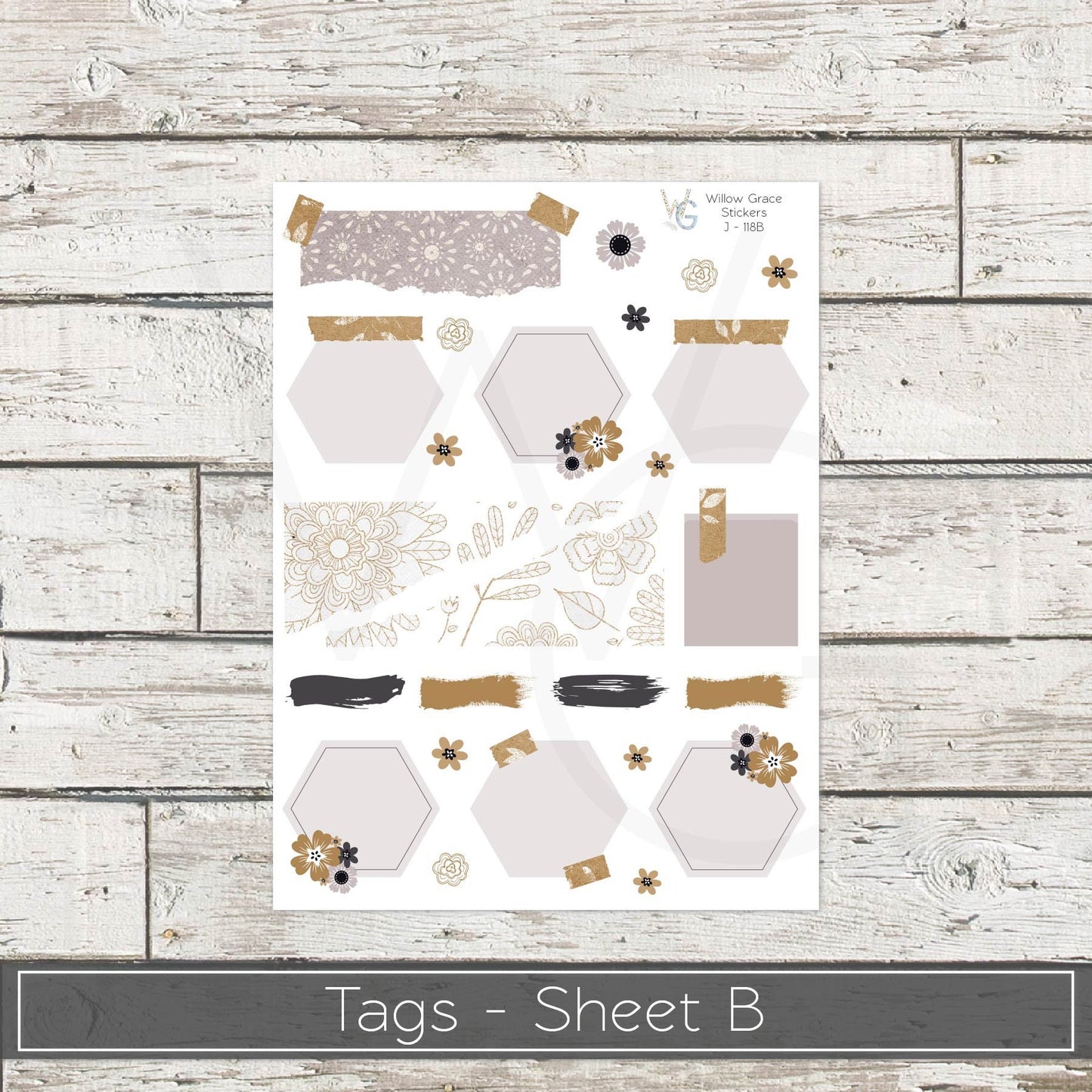 Journaling  Stickers • Planner Stickers • JOUR-118