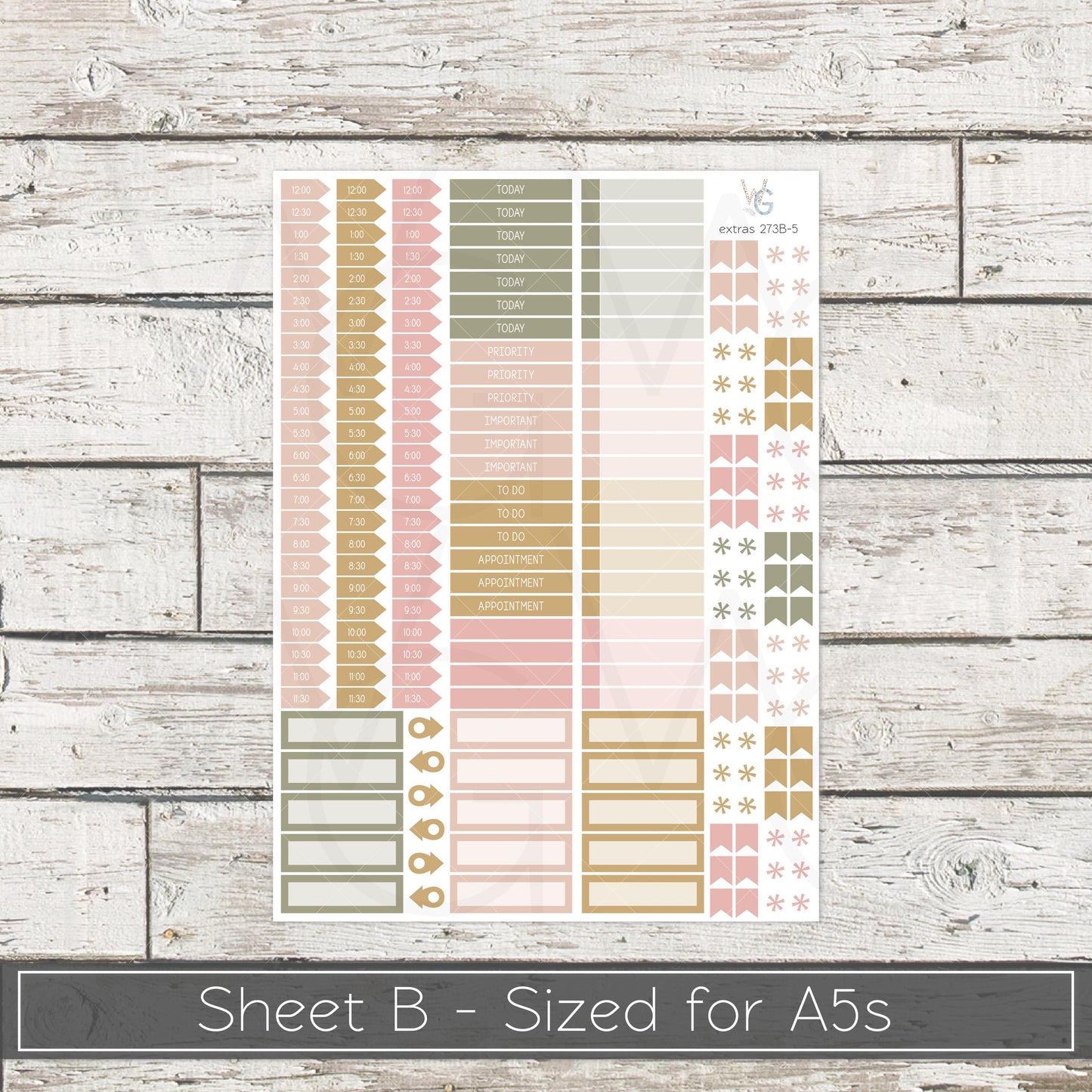 Planner Stickers • Extras • Icons • Planner Stickers • EX-273