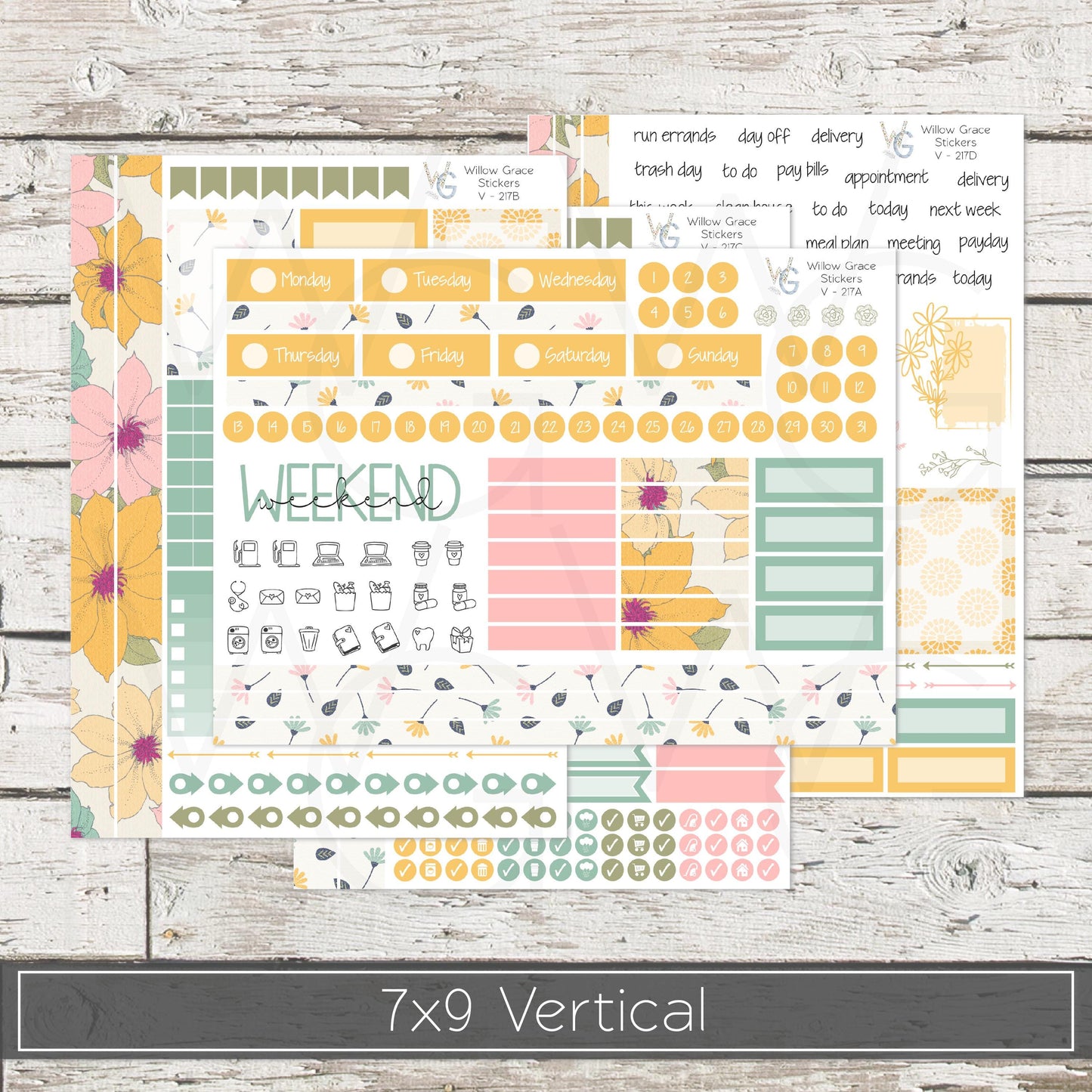 EC 7x9 Vertical Sticker Kit • ECV7-217