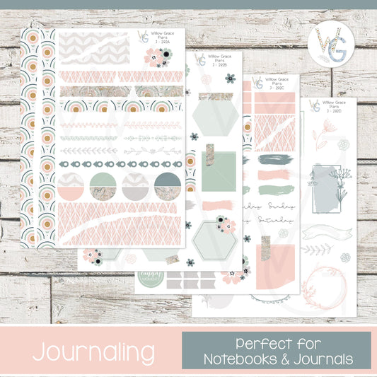Journaling Stickers • Planner Stickers • JOUR-292