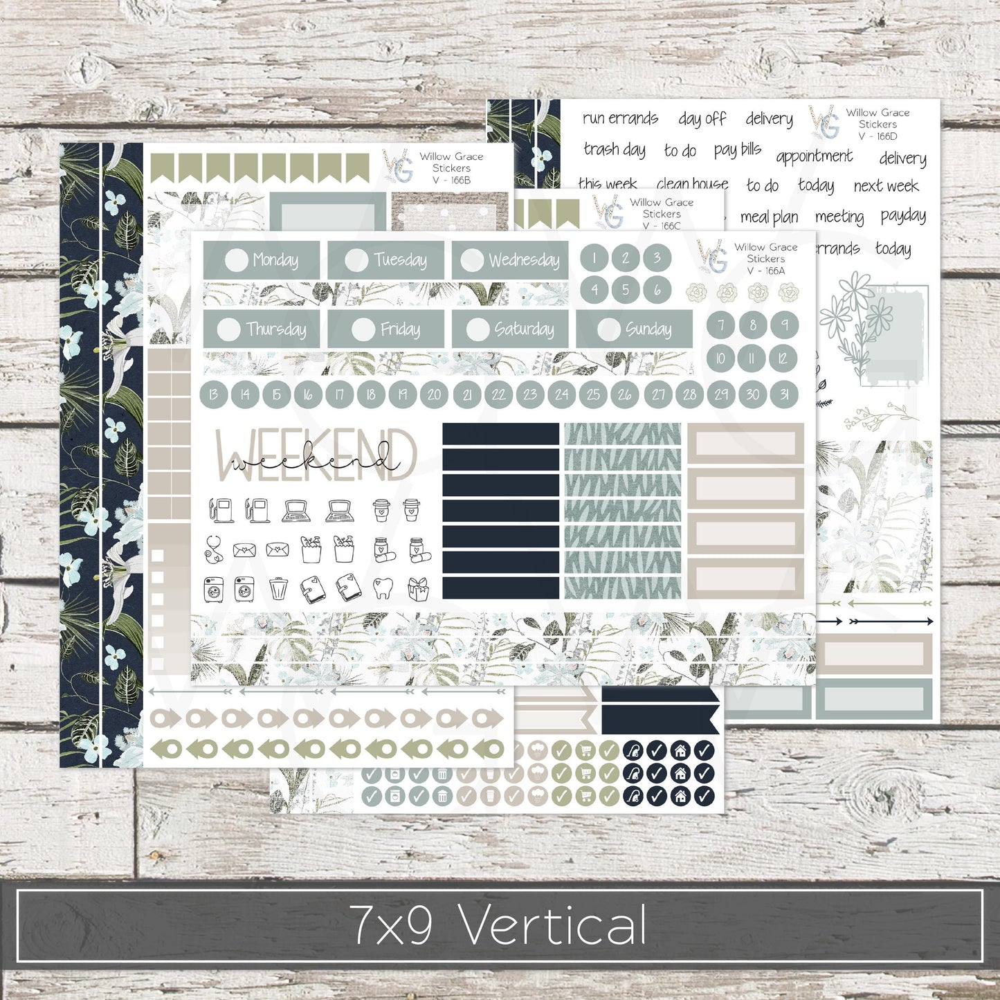 EC 7x9 Vertical Sticker Kit • ECV7-166