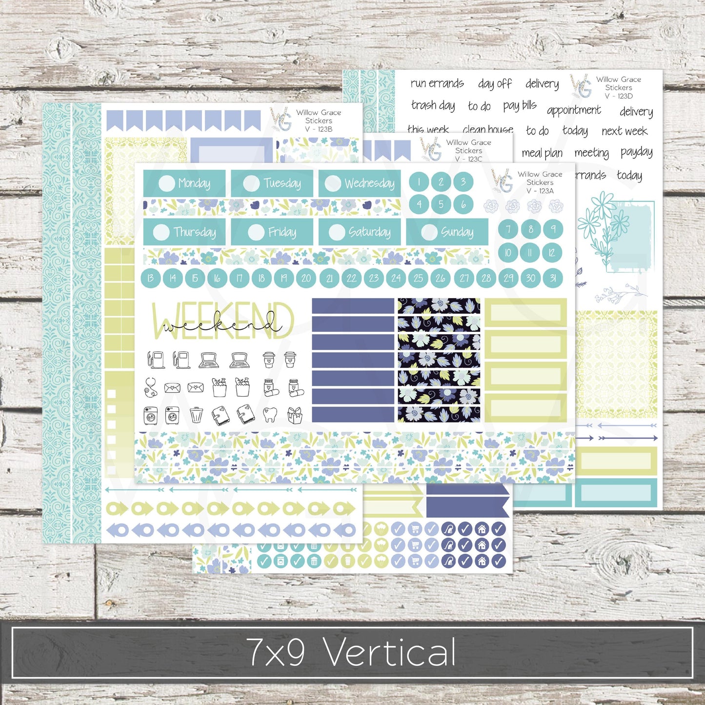 EC 7x9 Vertical Sticker Kit • ECV7-123