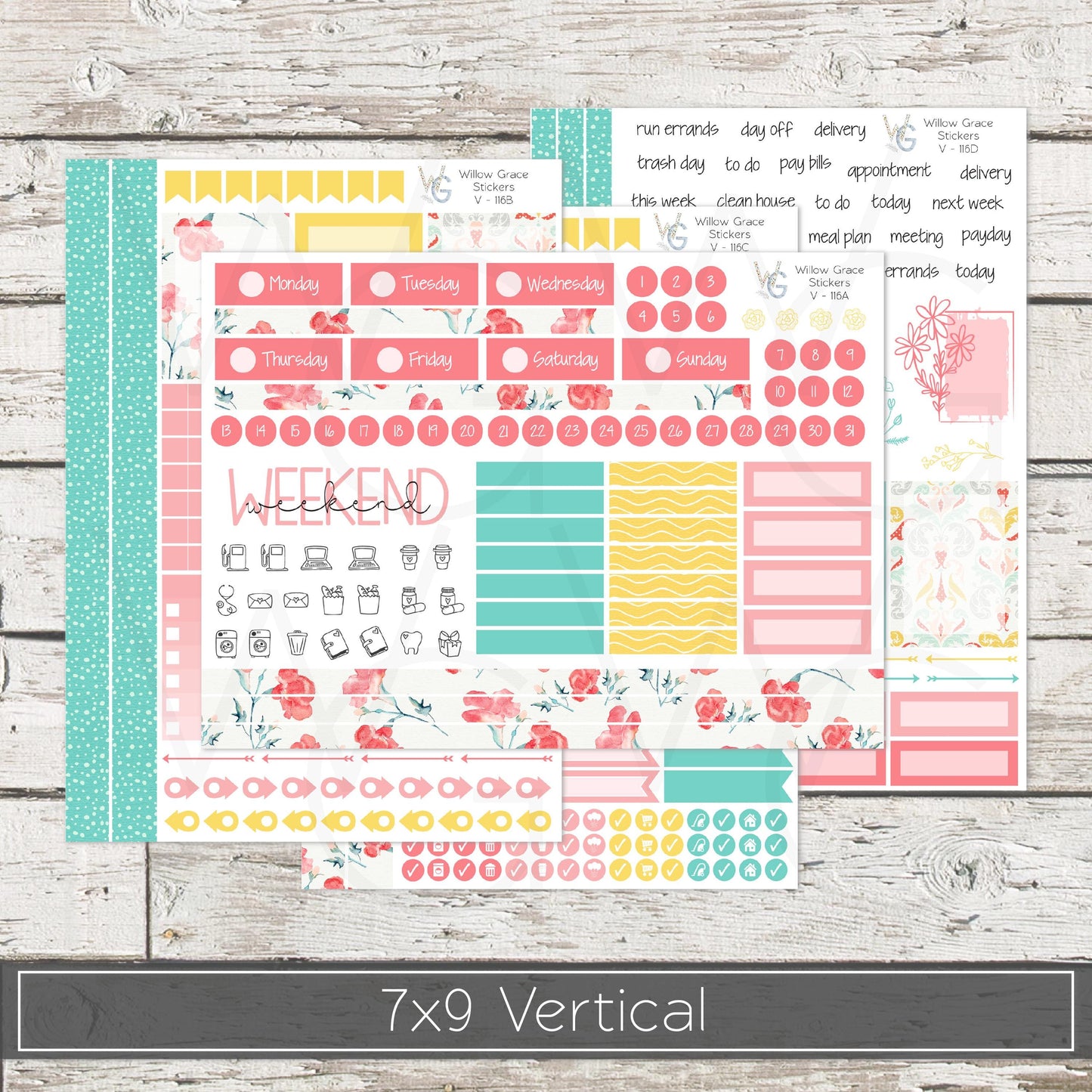 EC 7x9 Vertical Sticker Kit • ECV7-116