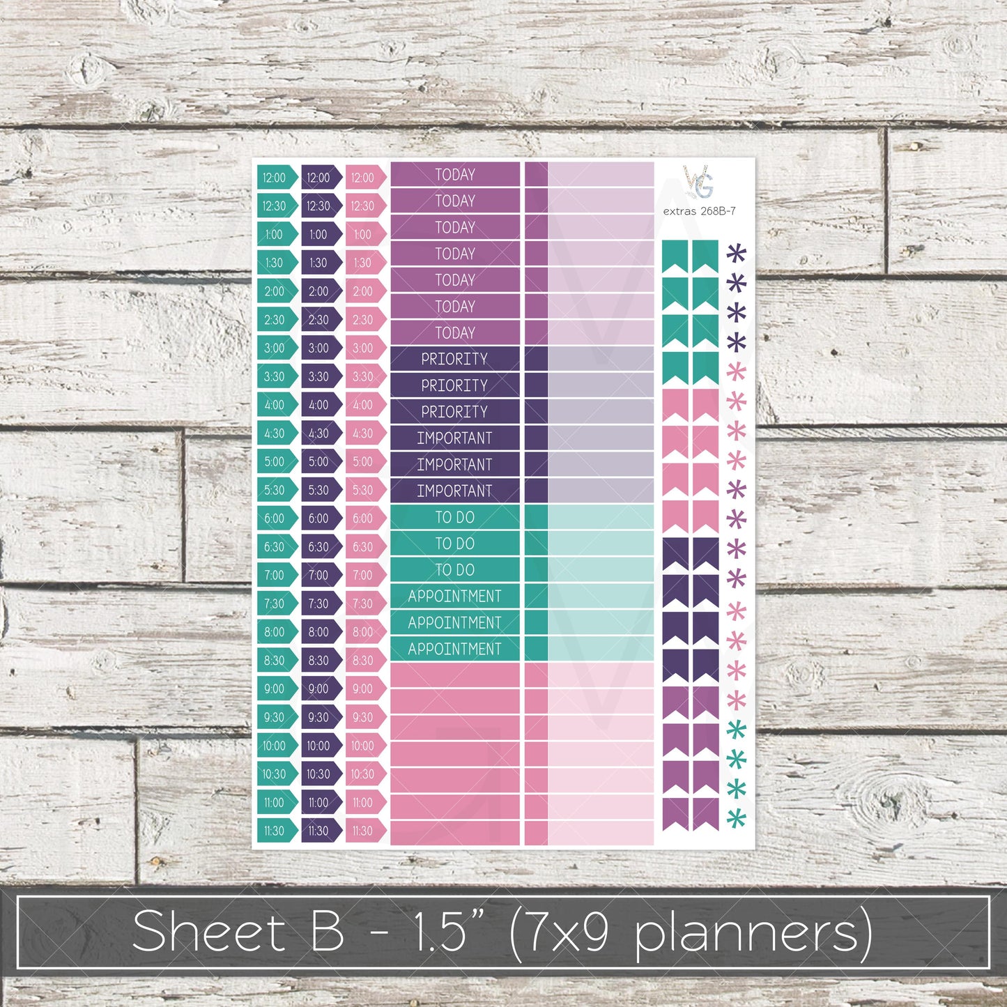 Planner Stickers • Extras • Icons • Planner Stickers • EX-268