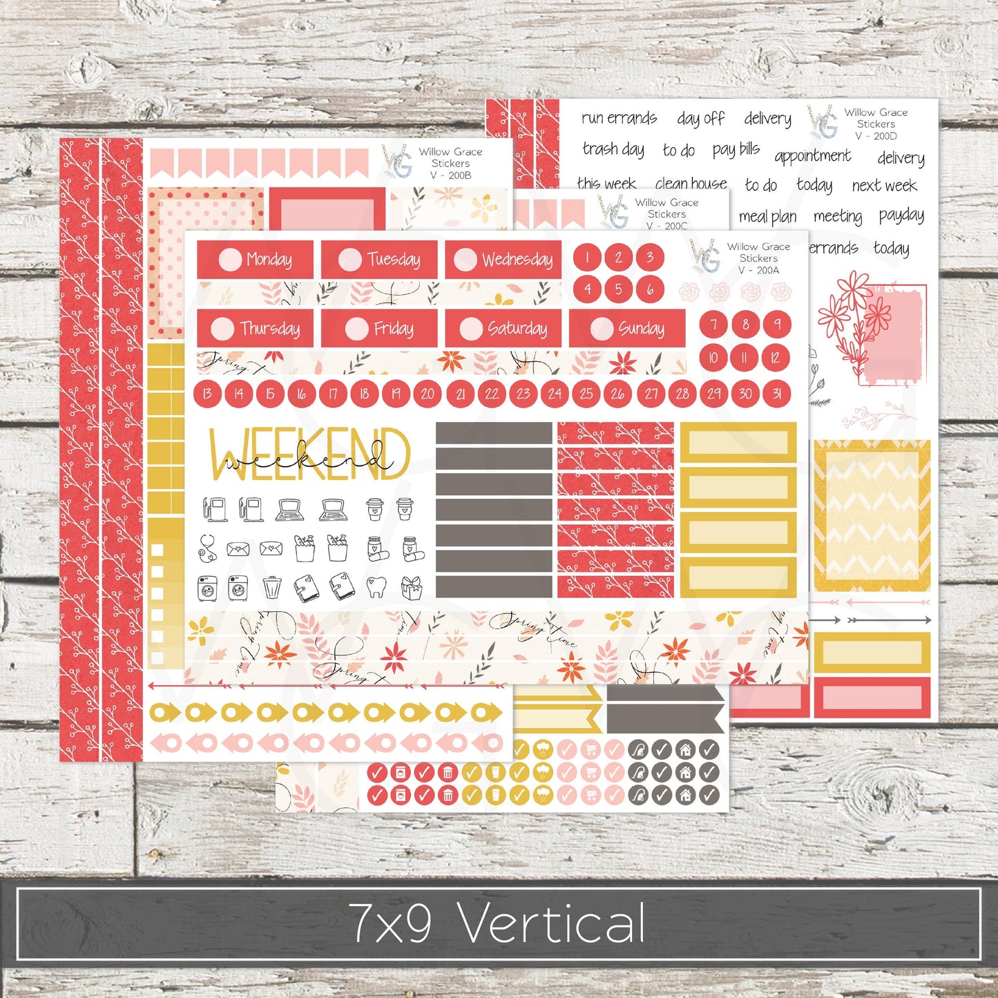 EC 7x9 Vertical Sticker Kit • ECV7-200