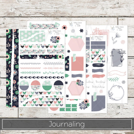 Journaling  Stickers • Planner Stickers • JOUR-232
