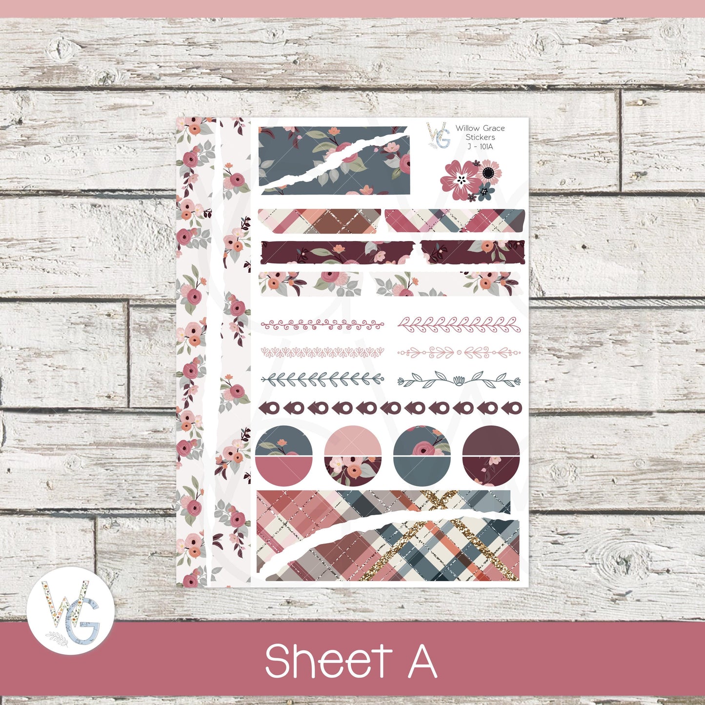 Journaling Stickers • Planner Stickers • JOUR-101