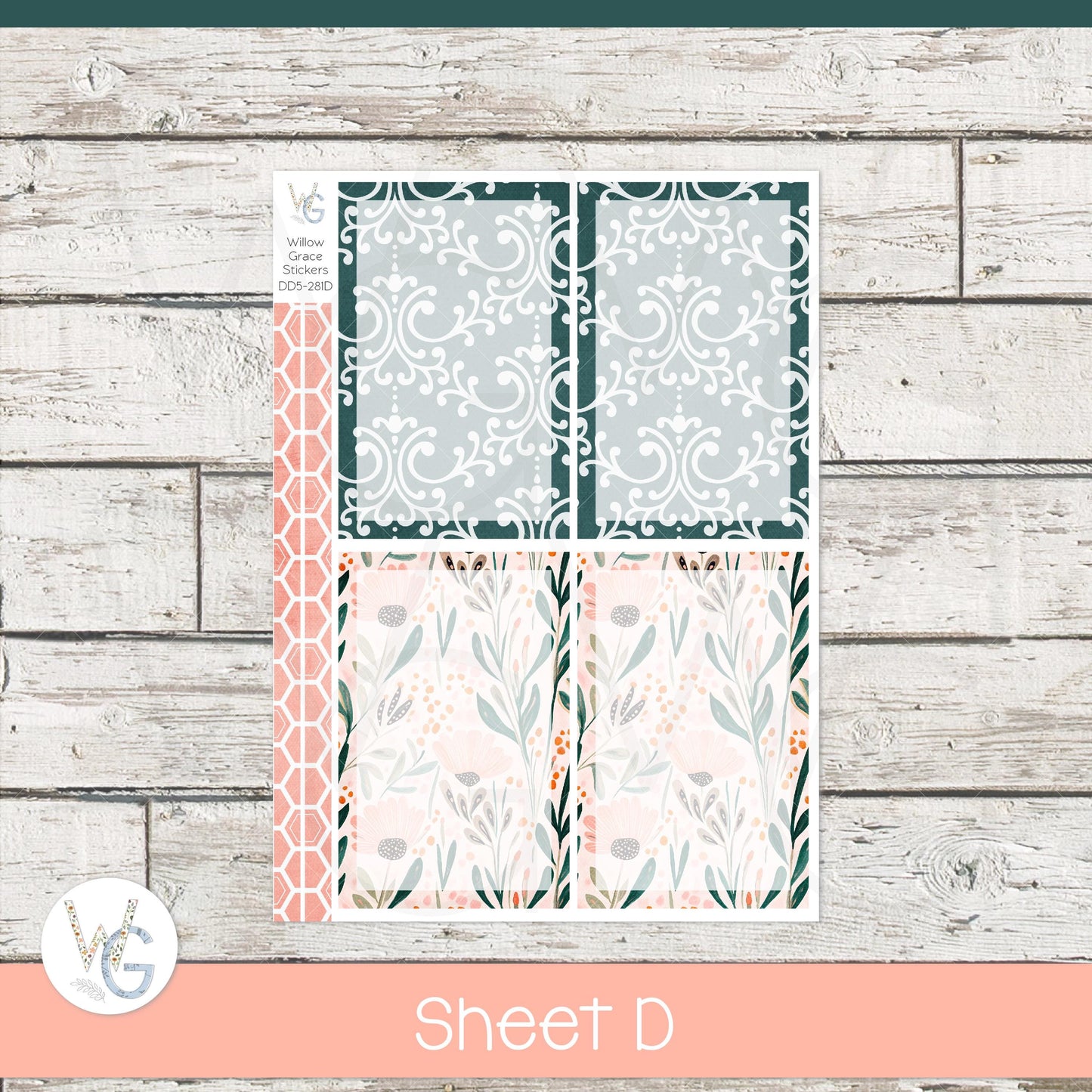 EC A5 Daily Duo Sticker Kit • DD5-281