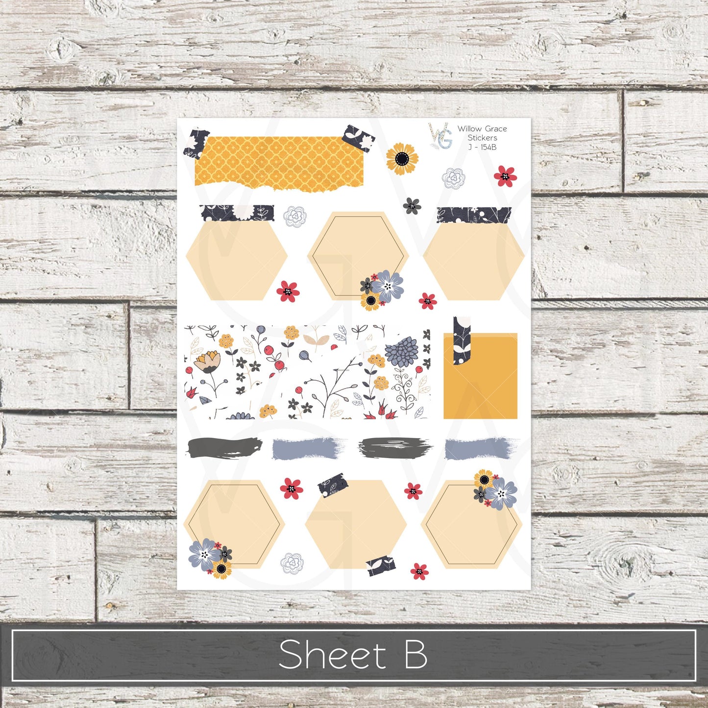 Journaling  Stickers • Planner Stickers • JOUR-154