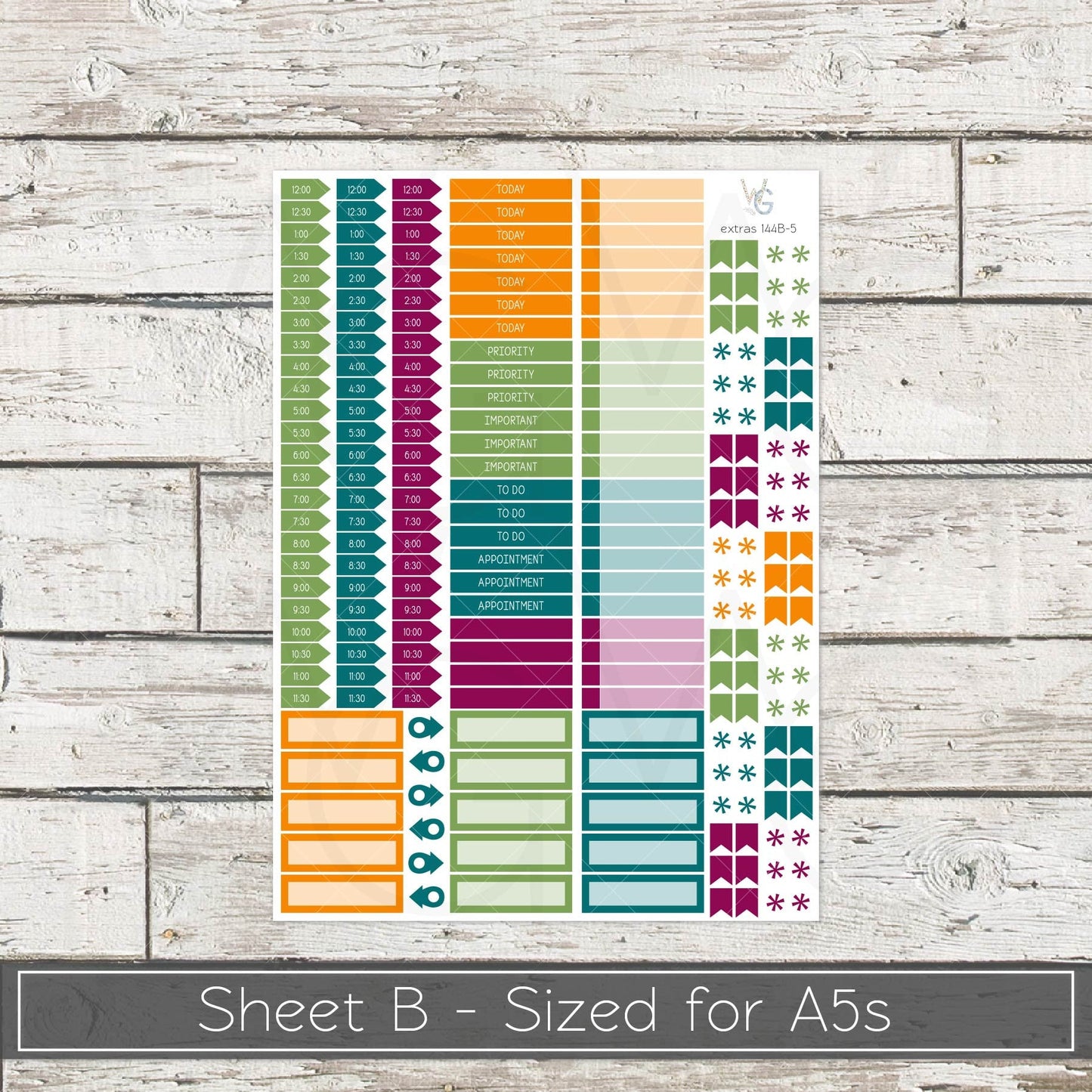 Planner Stickers • Extras • Icons • Planner Stickers • EX-144
